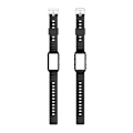 Miniatyrbillede 4 af 5: Til Fitbit Charge 4 Silicone One Body Armor urbånd Black