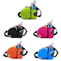 Miniatyrbillede 2 af 4: Talje løbebælter med flaskeholder Sports Fanny Pack til Camping/Vandreture/Fiskeri Taljepakke tasker Blue