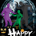 Miniatyrbillede 2 af 5: Spandex Suit Hel Jumpsuit, Voksen Mænd Kvinder Tights Suit Halloween Kostumer Color 150cm