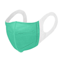 Miniatyrbild 1 av 4: 100 st engångsmunskydd 3D 3-lagers non-woven masker med mjuk elastisk öronögla mask Green