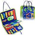 Pikkukuva 1 / 4: Busy Board, 20 in 1 Toddler Lelut Sensory Activity Board Fine Motor oppimiseen