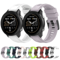 Miniatyrbilde 3 av 5: For Garmin Fenix ​​6 Pro Gps 22 mm ensfarget silikonklokkerem Lime Color