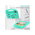 Miniatyrbilde 3 av 4: Etui for Honor X8 / X8 Lite (10.1\") Anti-Fall med Stativ Grønn