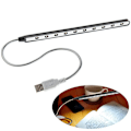 Miniatyrbild 1 av 4: USB lampa för bärbar dator USB -datorlampa USB LED-läslampa USB Flexible Stick