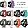 Pikkukuva 3 / 3: Ranneke Xiaomi Mi Watch Lite -rannekkeelle, vaihtohihna rannekkeelle, silikoniranneke Redmi Watch 2 Lite -rannekkeelle, rannekoru Ty Black