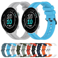 Miniatyrbillede 3 af 5: Til Garmin Forerunner 55 20 mm konkav stribet Slicone urbånd Red