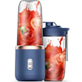 Miniatyrbild 1 av 5: Juice Blender 40W Blenderkopp Uppladdningsbar USB Dubbelkopp Blå