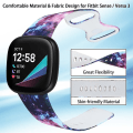 Miniatyrbilde 3 av 5: For Fitbit Versa 3 Printing Watch Band A