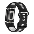 Pikkukuva 5 / 5: Fitbit Charge 5:n kaksiväriselle watch Black White