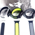 Miniatyrbilde 4 av 5: Solo løkkestropp for Apple Watch Band 44 mm 40 mm 38 mm 42 mm pustende silikon elastisk belte armbånd Iwatch Series 3 4 5 Se 6 pride black 38mm or 40mmXS