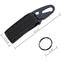 Miniatyrbilde 2 av 5: 5-pak Taktisk Utstyr Karabinklips Hengende Belte Karabiner