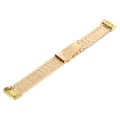 Miniatyrbillede 2 af 5: Til Fitbit Charge 5 urrem i stål med én perle Gold