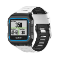 Miniatyrbillede 1 af 5: Til Garmin Forerunner 920xt tofarvet stålspændeurrem White-Black