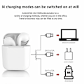 Miniatyrbillede 2 af 5: Himmelblå opptasker 1 par mini trådløse bluetooth headset øretelefoner øretelefoner m/oplader earbu z28