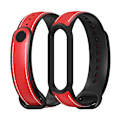 Miniatyrbillede 1 af 2: Passer til Xiaomi Mi Band 5/6 Læder Rem Udskiftning