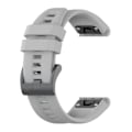 Miniatyrbilde 1 av 5: 22mm Hurtigutløselig Silikonrem for Garmin Fenix 7 Grey