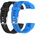 Miniatyrbillede 1 af 5: Urrem til Garmin Apprach 40/10, Silikon Sportbånd Urrem til Garmin Vivsmart HR Plus (Farve 5)