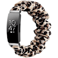 Miniatyrbillede 1 af 2: Scrunchies kompatibel med Fitbit Inspire 2 Band/inspire Hr Band/inspire Leopard Large