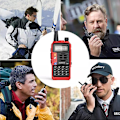 Miniatyrbillede 5 af 5: Baofeng Uv-s9 Plus Tri-band Radio 10w Kraftig 136-174mhz/220-225mhz/400-520mhz Walkie Talkie Amatør Håndholdt Tovejs Radio - Walkie Talkie Yellow