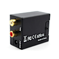 Miniatyrbilde 2 av 5: Optisk Koaksial Toslink Digital Til Analog Lydkonverter Adapter Rca L/r 3.5mm