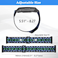 Miniatyrbilde 3 av 5: Justerbar elastisk nylon sportsarmbånd for Fitbit Charge 3/4