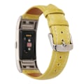 Miniatyrbilde 3 av 4: For Fitbit Charge 2 Fresh Style Leather Watch Band Yellow