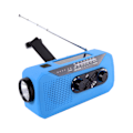 Pikkukuva 1 / 5: Hätäkampiradio 2000 mAh power AM/FM aurinkoenergialla toimiva radio SOS