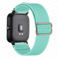 Pikkukuva 1 / 5: 20mm/22mm ranneke Amazfit Gts 4//2/2e/3/gts2 Mini/gtr 4/3/ pro/gtr2/47mm/stratos Nylon elastinen watch rannekoru Amazfit haarukkahihna mint green 20mm
