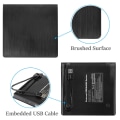 Miniatyrbilde 2 av 5: Ekstern CD DVD-stasjon med USB 3.0 Type-C bærbar DVD/CD+/-RW-stasjon/DVD-spiller CD-brenner for bærbar PC Mac