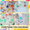 Miniatyrbillede 4 af 4: 4/8/12 stk. Magisk vandmaleripen Magic Doodle tegnepenne til børn gaver 12pcs Floating Pens