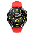 Pikkukuva 4 / 5: 22mm Silikonihihna Vaihdettava Älykello Huawei Watch Gt 4 46mm Red
