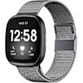 Pikkukuva 1 / 5: Magneettinauhat, jotka ovat yhteensopivat Fitbit Versa 3:n ja Sense-älykellon kanssa - Multi Color Space Gray Small