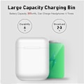 Miniatyrbillede 4 af 5: Himmelblå opptasker 1 par mini trådløse bluetooth headset øretelefoner øretelefoner m/oplader earbu z28