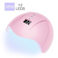 Miniatyrbild 4 av 5: Bärbar USB elektrisk set Polish Pen File Kit, 36w Pink