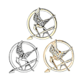 Miniatyrbild 2 av 4: 3 färger Hunger Game Mockingbird Retro Punk Brosch Legering Smycken Badge Bästa vän Present Brosch BZ