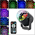 Miniatyrbilde 3 av 4: Disco Ball LED-festlampe Musikkstyrt Disco-lyseffekter