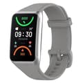 Miniatyrbild 1 av 5: För Oppo Band 2 Solid Color Soft Silicone Watch Band Grey