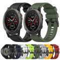 Miniatyrbillede 3 af 5: Til Garmin Fenix ​​5 Plus 22 mm horisontal tekstur silikone urrem med afmonteringsværktøj White