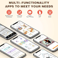 Pikkukuva 5 / 5: Mini Lämpötulostin Langaton Tarratulostimen Nauhalla Yhteensopiva iOS:n ja Androidin kanssa Vaaleanpunainen