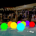 Miniatyrbild 1 av 4: Poolleksaker 13/16 färger Glow Ball Uppblåsbar Led Light Up Beach Ball 16 color