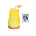 Miniatyrbilde 1 av 5: LED nattlys berøringsbordlampe nattbord dimmbar fargeendrende skrivebordslampe USB oppladbar bordlampe