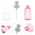 Miniatyrbild 2 av 5: Sprayflaskor Resestorlek, 5 st Set med Fina Mist Sprayflaskor Transparent Pink