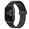 Miniatyrbild 1 av 5: För Garmin Venu Sq 2 20 mm enfärgad magnetlås i watch Black
