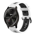 Miniatyrbild 1 av 5: För Garmin Move Style 20 mm vertikalt mönster tvåfärgat watch White-Black