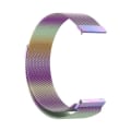 Miniatyrbillede 1 af 3: Udskiftningsrem i rustfrit stål, magnetisk Milan Fashion-armbånd til Samsung Galaxy Watch 3 Rainbow 20mm