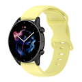 Pikkukuva 1 / 4: Silikoniranneke Xiaomi Watch S1 -älykelloon Yellow