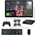 Miniatyrbillede 1 af 5: Konverteringsboks Tastatur Mus Adapter Controller Konverter Adapter Til Switch Til Ps4