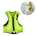Miniatyrbilde 3 av 5: Oppblåsbar redningsvest for voksne, svømmevest, flytevest for snorkling Black