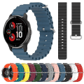 Miniatyrbilde 3 av 5: For Garmin Venu 2 Plus 20mm Ocean Style Silikon Solid Color Watch Band Green
