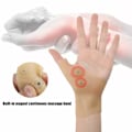 Miniatyrbillede 2 af 5: Tommel-Håndledsstøtte (2 stk), Elastisk Gel Arthritis Fingerløs